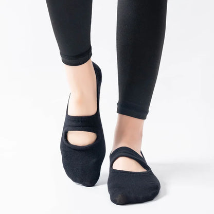 Backless Non Slip Yoga Pilates Fitness Socks