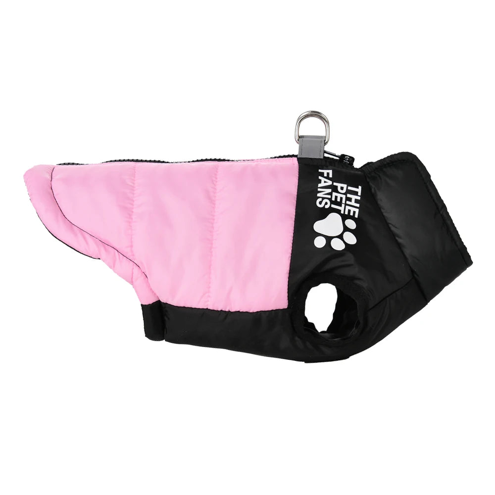 Warm Windproof Winter Dog Jacket for Small & Large Dogs