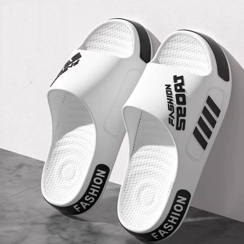 Big Size 48–49 Open Toe Summer Slippers for Men & Women