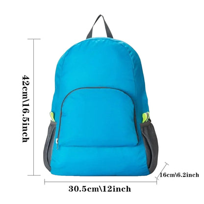 Unisex Lightweight Foldable Hiking Travel Backpack