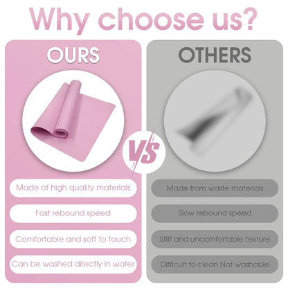 3 to 6mm Non Slip Yoga and Pilates Exercise Mat