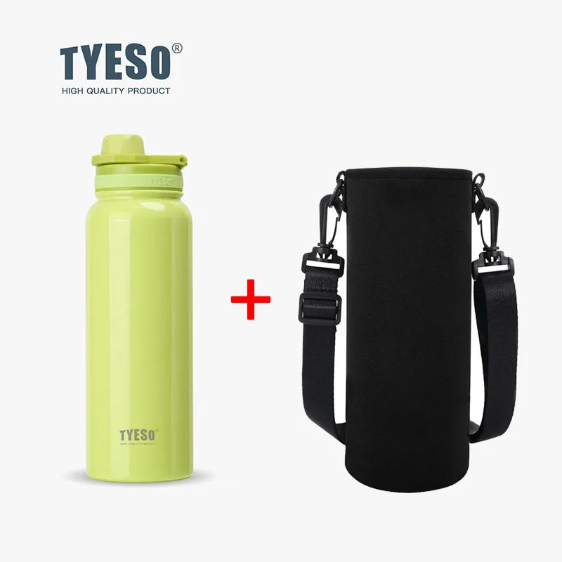 TYESO Stainless Steel Insulated Travel Thermos Bottle