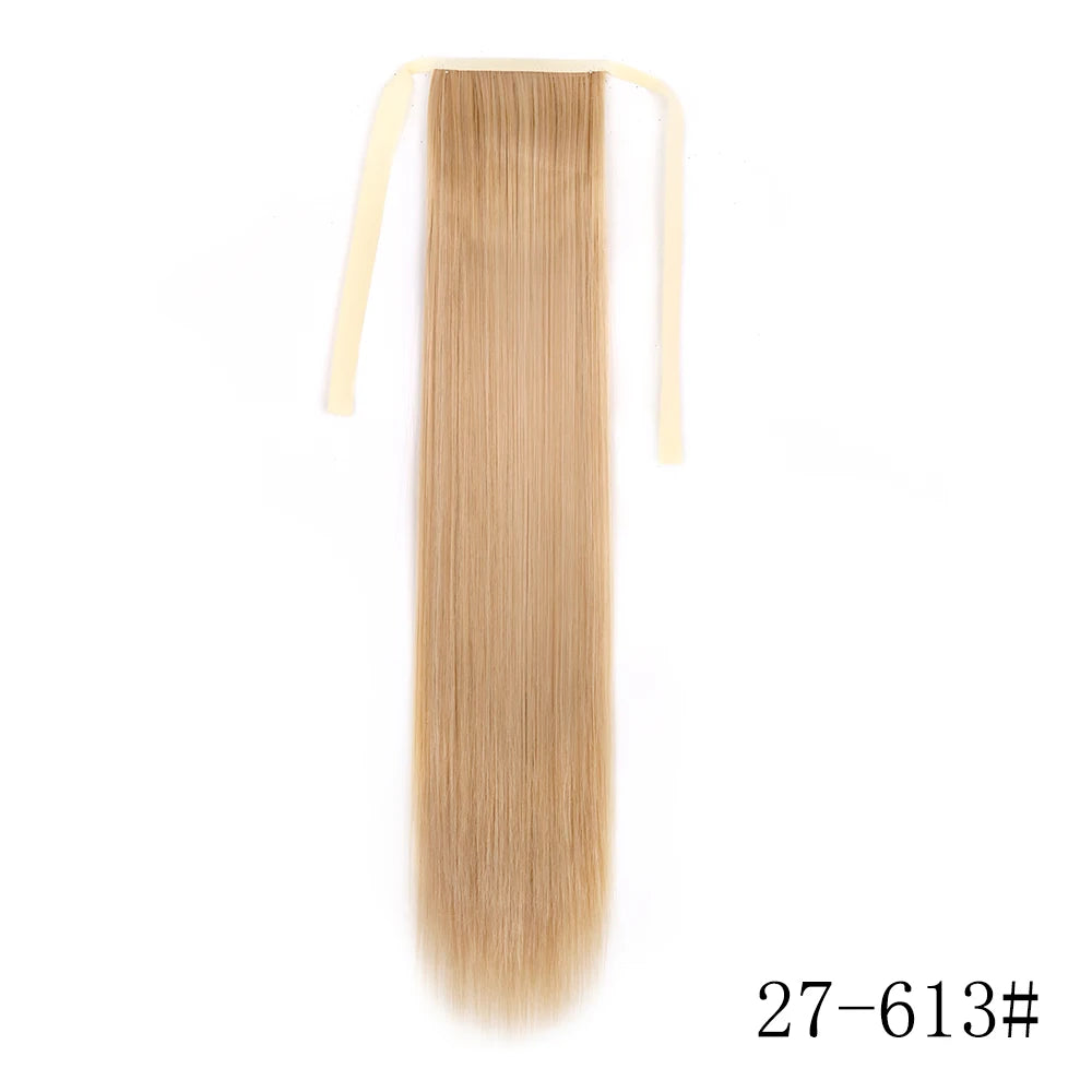 Long Straight Wrap Around Ponytail Hair Extension