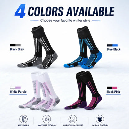 Thermal Compression Over the Calf Ski Socks