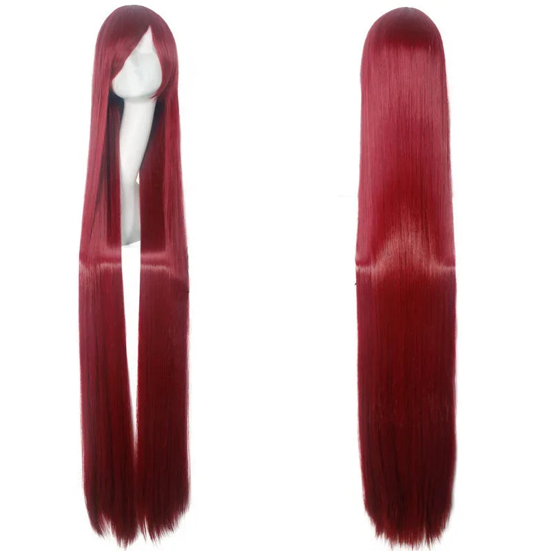 Long Straight Synthetic Cosplay Wig for Women