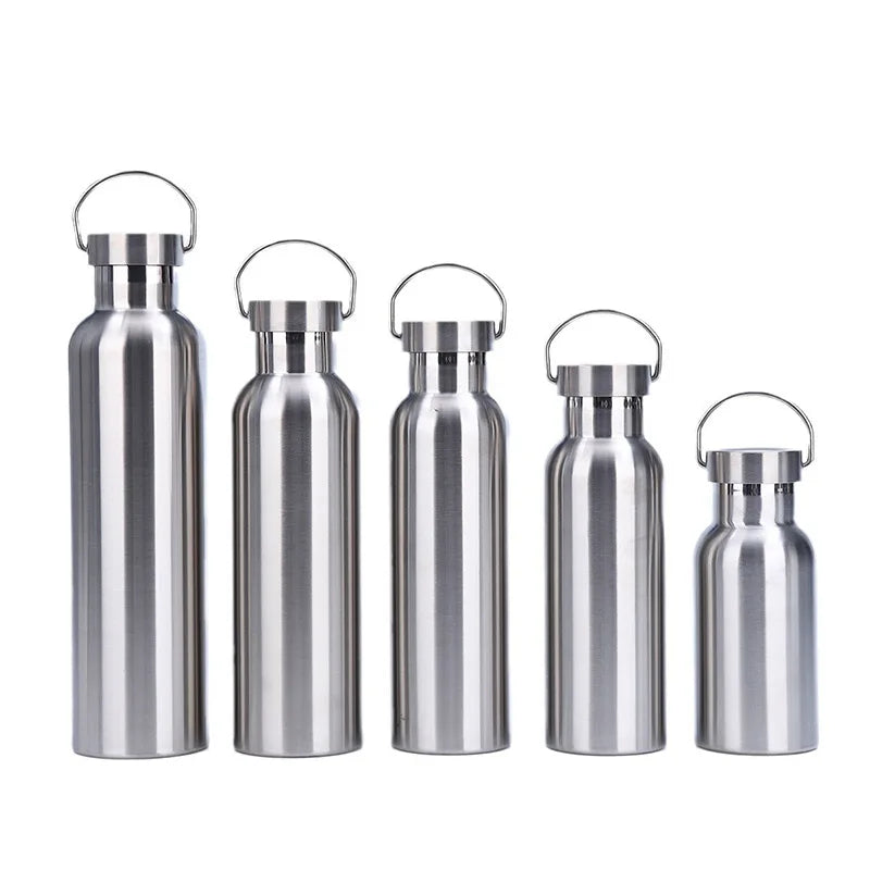 500ml to 1L Stainless Steel Sports Water Bottle