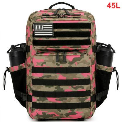 45L Waterproof Tactical Hiking and Travel Backpack