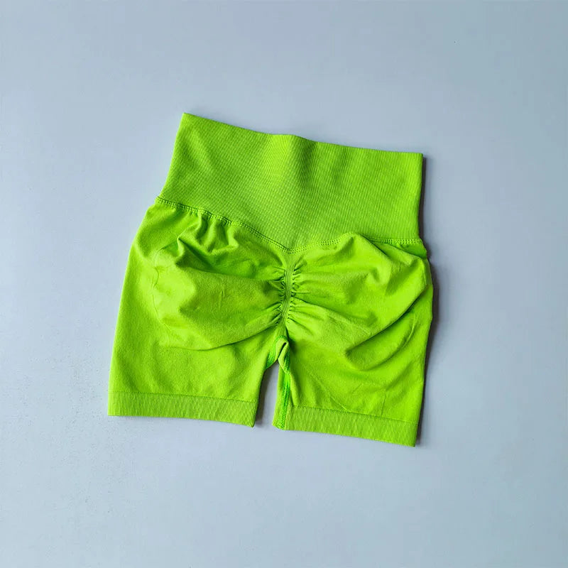 Women's High Waist Butt Lift Quick Dry Sports Shorts