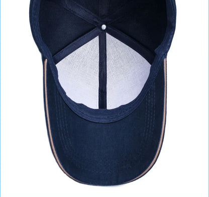 Classic Solid Color Baseball Cap for Men & Women
