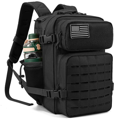 25L MOLLE Tactical Hiking Backpack with Dual Bottle Holders