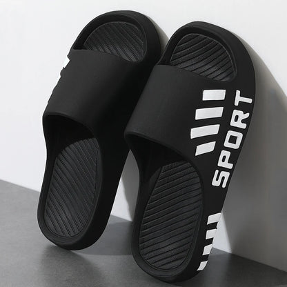 Men's Thick Sole Non Slip Summer Slide Sandals