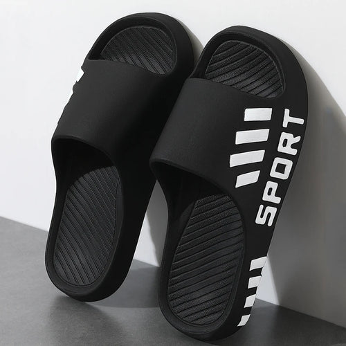 Men's Thick Sole Non Slip Summer Slide Sandals