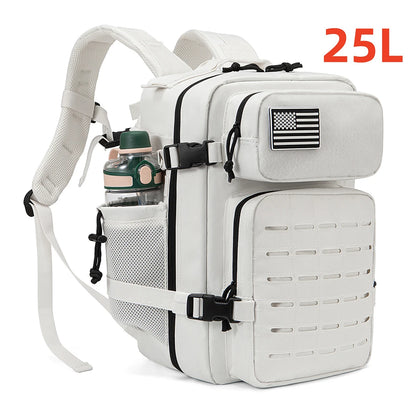 25L MOLLE Tactical Hiking Backpack with Dual Bottle Holders