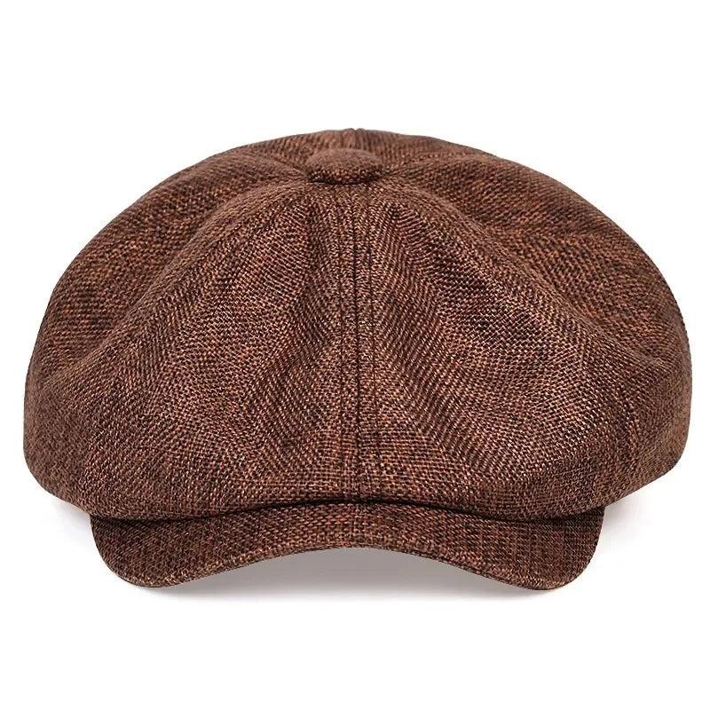 Men's Retro Casual Newsboy Beret Cap