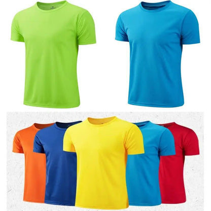 Unisex Quick Dry Breathable Sports T Shirt