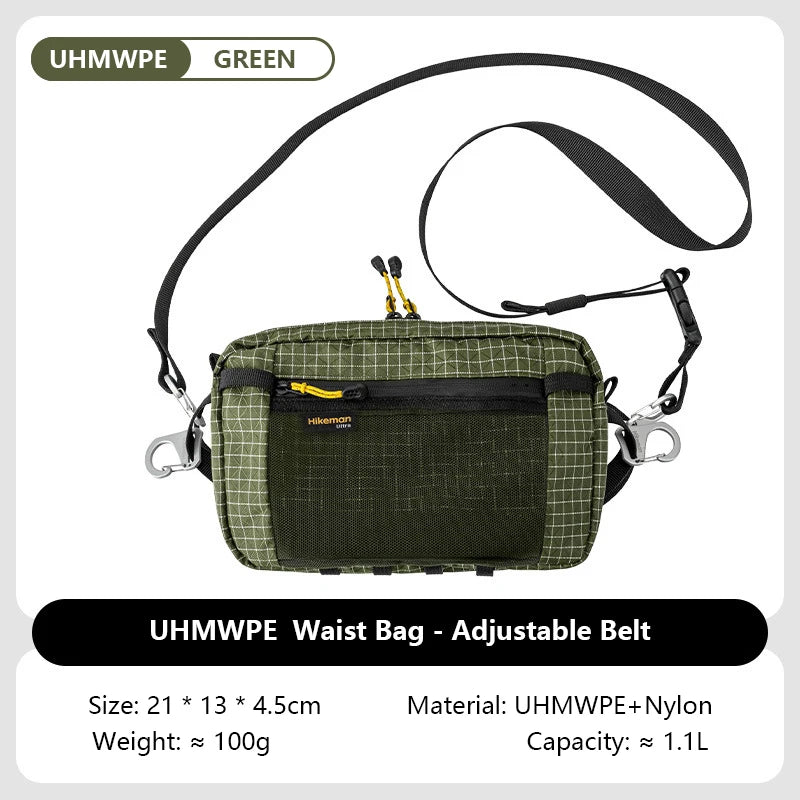 1.1L Ultralight Waterproof Dyneema Waist Pack