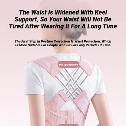 Adjustable Full Back Posture Corrector Support Brace