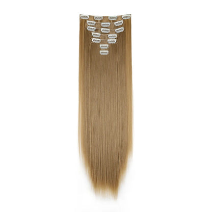 WIGSIN 24 Inch 7 Piece Straight Clip In Hair Extensions