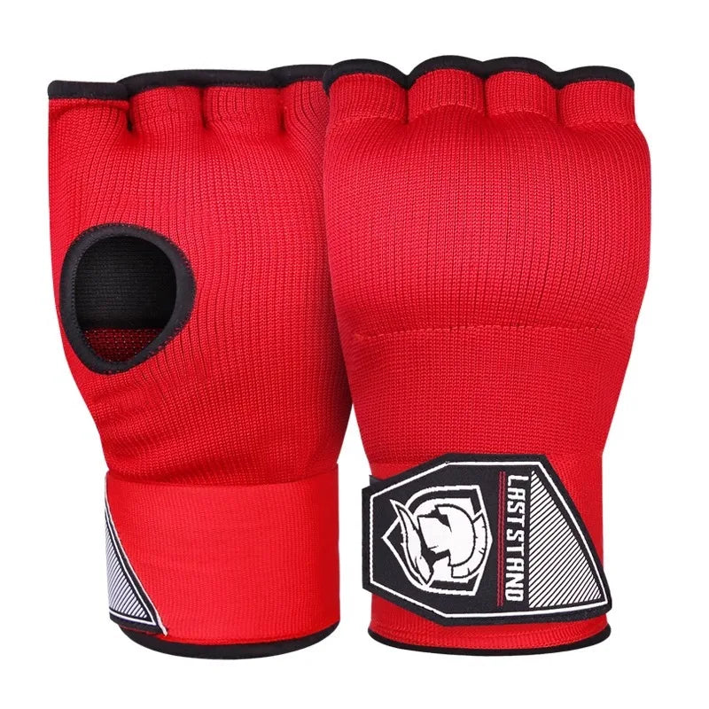 MMA Half Finger Gel Boxing Gloves with Wrist Support