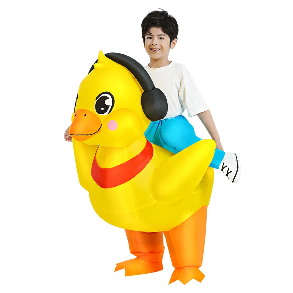Kids Dinosaur Inflatable Costume for Halloween & Cosplay