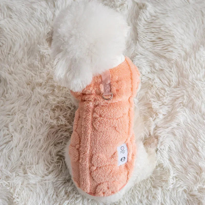 Soft Fleece Pullover Sweater for Small Dogs & Cats Winter Pet Clothes