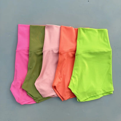 Women's High Waist Squat Proof Yoga Shorts
