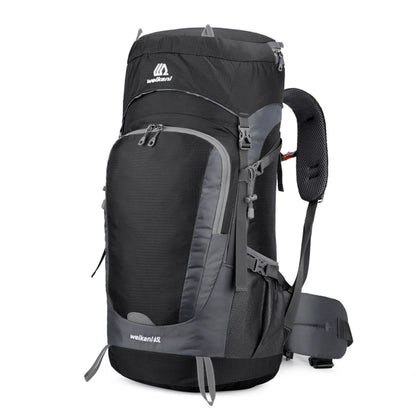 65L Water Resistant Hiking Backpack with Rain Cover