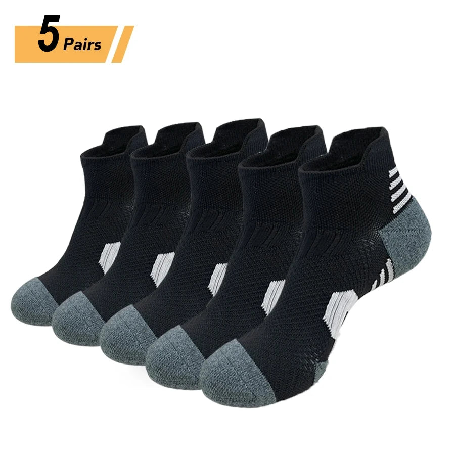 3 Pairs Quick Dry Non Slip Sports Socks