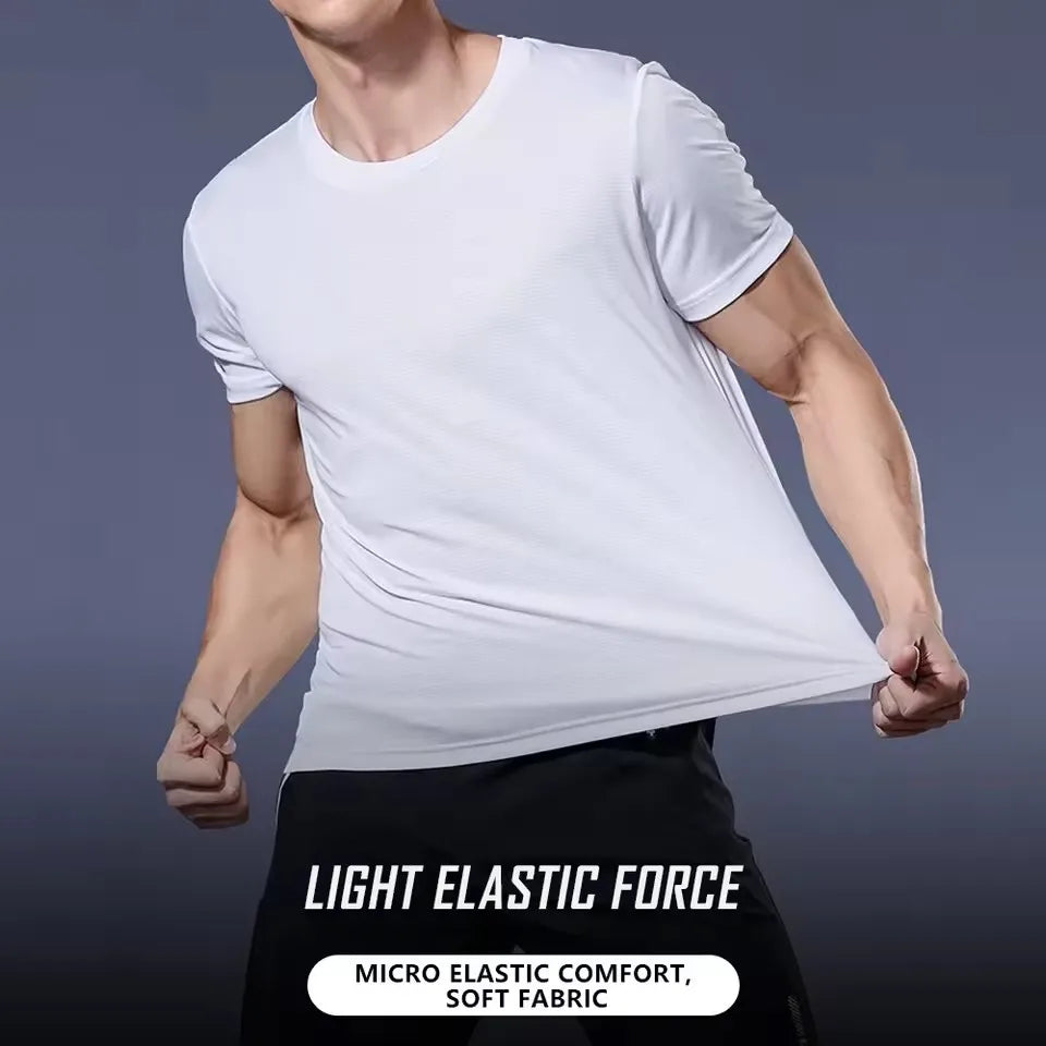 Men's Quick Dry Moisture Wicking Gym T Shirt