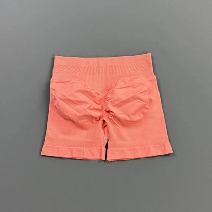 Women's Low Waist Scrunch Butt Biker Shorts