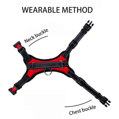 Adjustable Breathable Quick Release Dog Harness