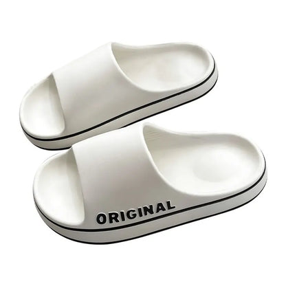 Feslishoet Unisex Thick Sole Anti Slip Slide Sandals