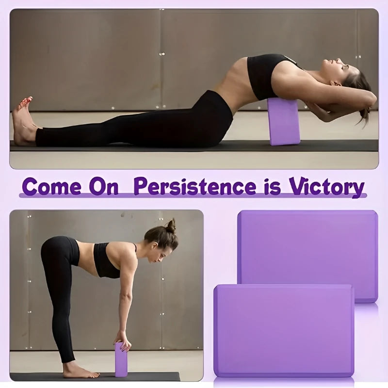 Foam Yoga Block for Pilates Stretching and Fitness