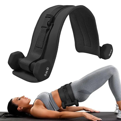 Adjustable Weighted Waist Belt for Home Workouts