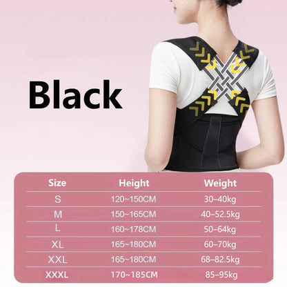 Adjustable Posture Corrector Back Support Belt