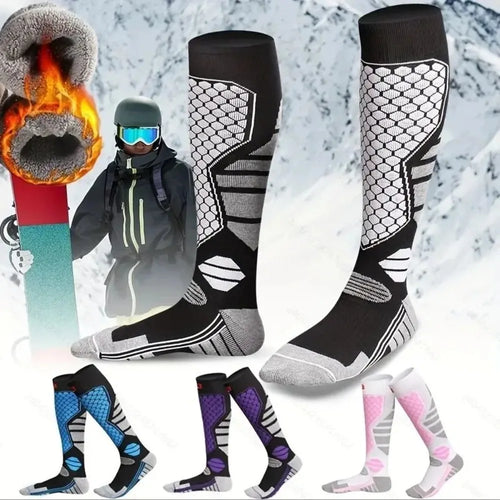 Thick Warm Compression Ski Socks