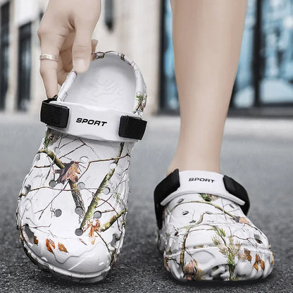 Men's Outdoor Platform Garden Clogs