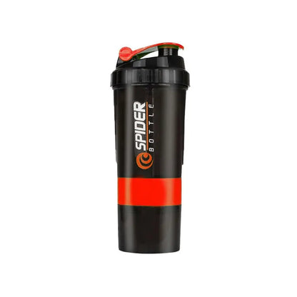 3 Layer Protein Shaker Bottle with Storage Compartments