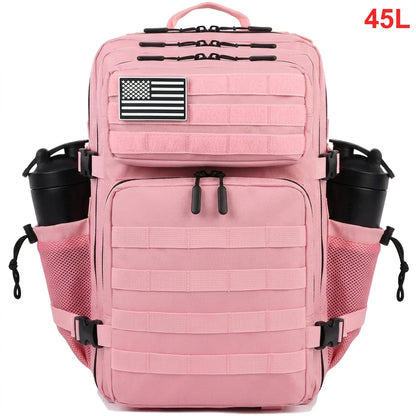 45L Waterproof Tactical Hiking and Travel Backpack