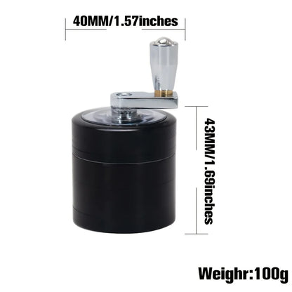 Manual Nutmeg Spice Grinder for Salt Pepper and Ginger