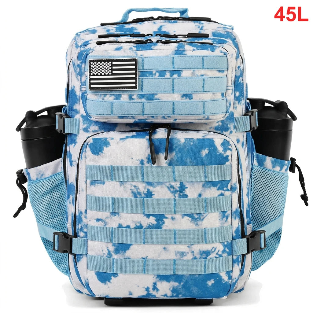 45L Waterproof Tactical Hiking and Travel Backpack