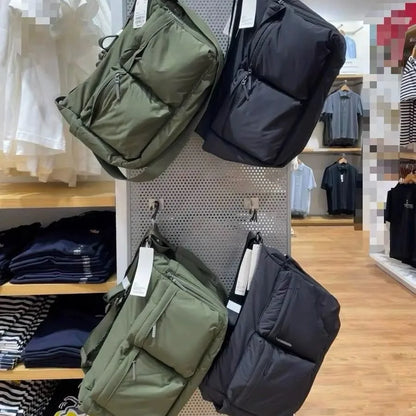 Spring Summer Canvas Shoulder Crossbody Bag for Women Lightweight Handbag