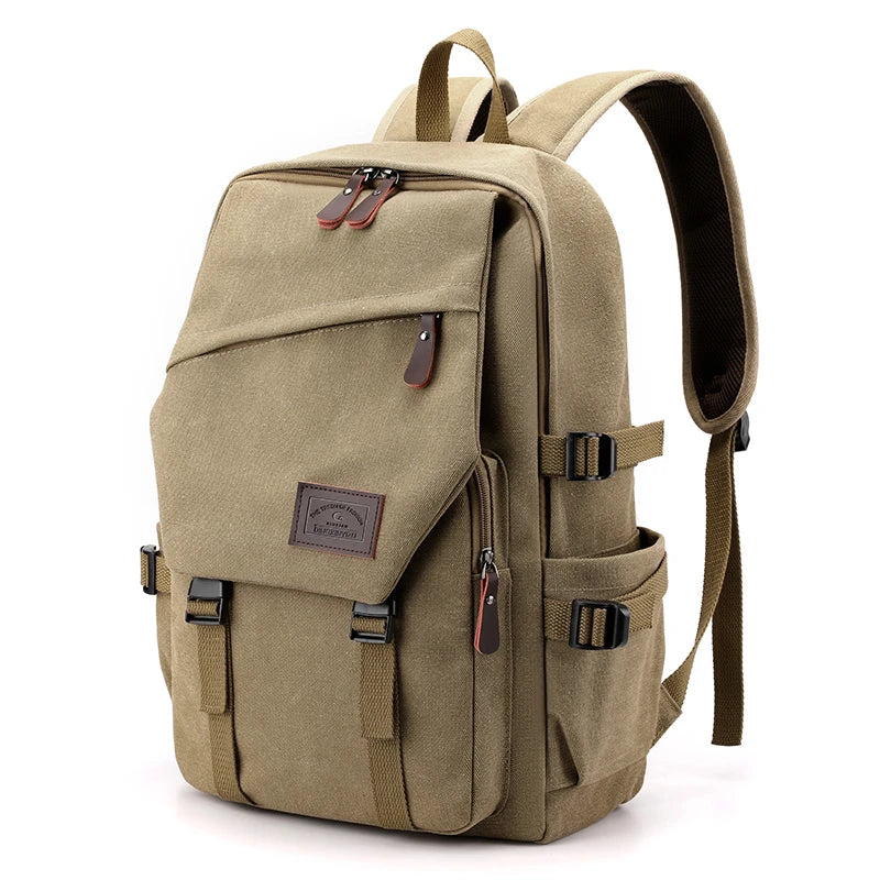 Men's Large Capacity Multi Compartment Travel Backpack