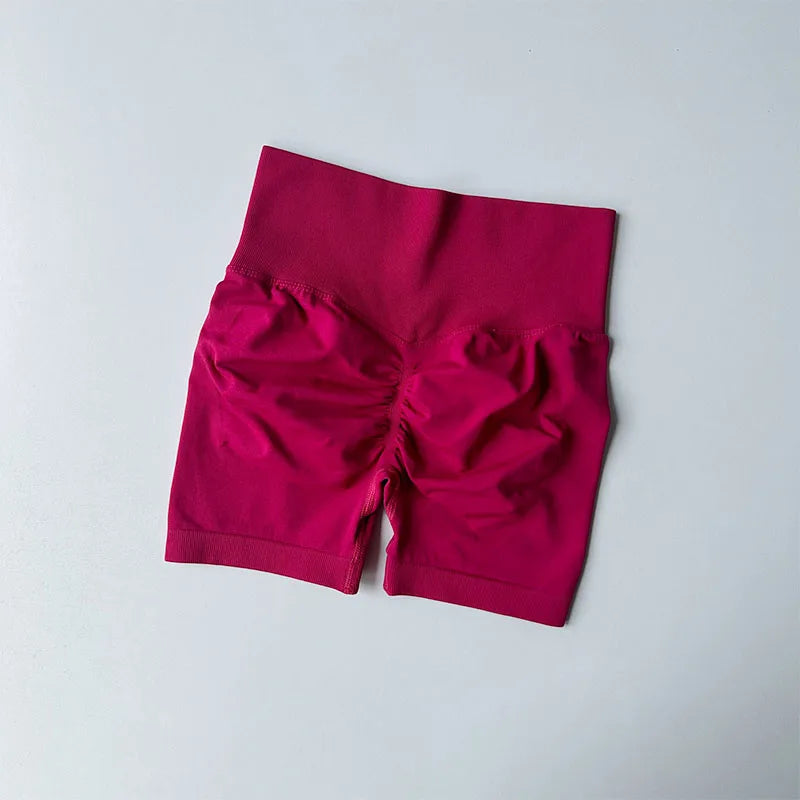 Women's High Waist Butt Lift Quick Dry Sports Shorts