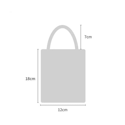 Knitted Mini Love Shoulder Bag for Women Phone Crossbody Bag