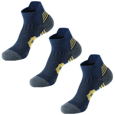 3 Pairs Quick Dry Non Slip Sports Socks