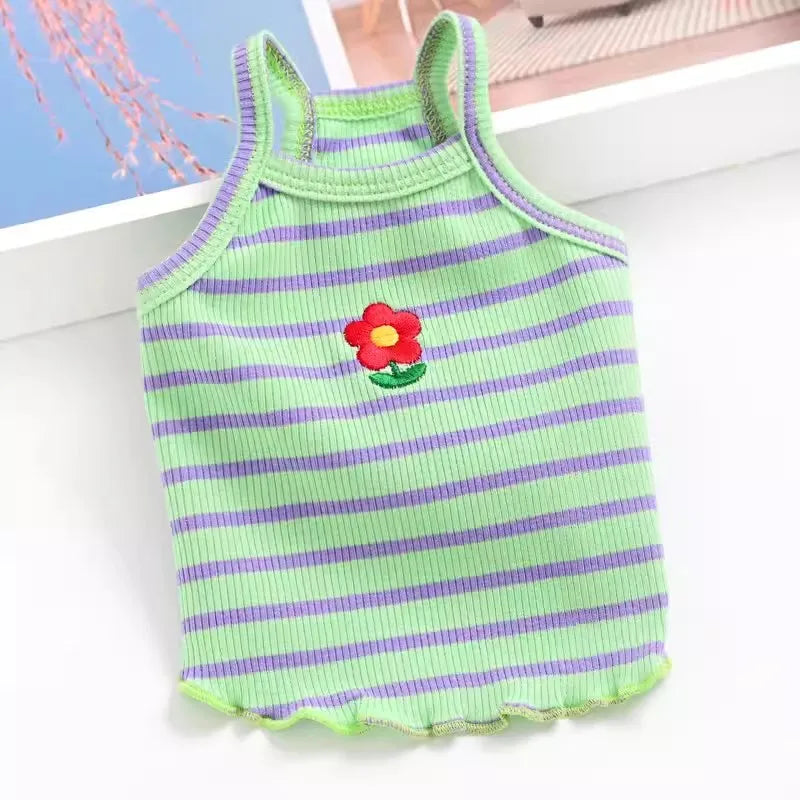 Breathable Summer Suspender Vest for Small Dogs & Cats