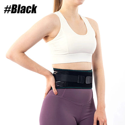 Adjustable Lumbar Support Back Brace with Steel Stays