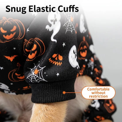 Funny Halloween Dog Pajamas Costume for Medium Dogs