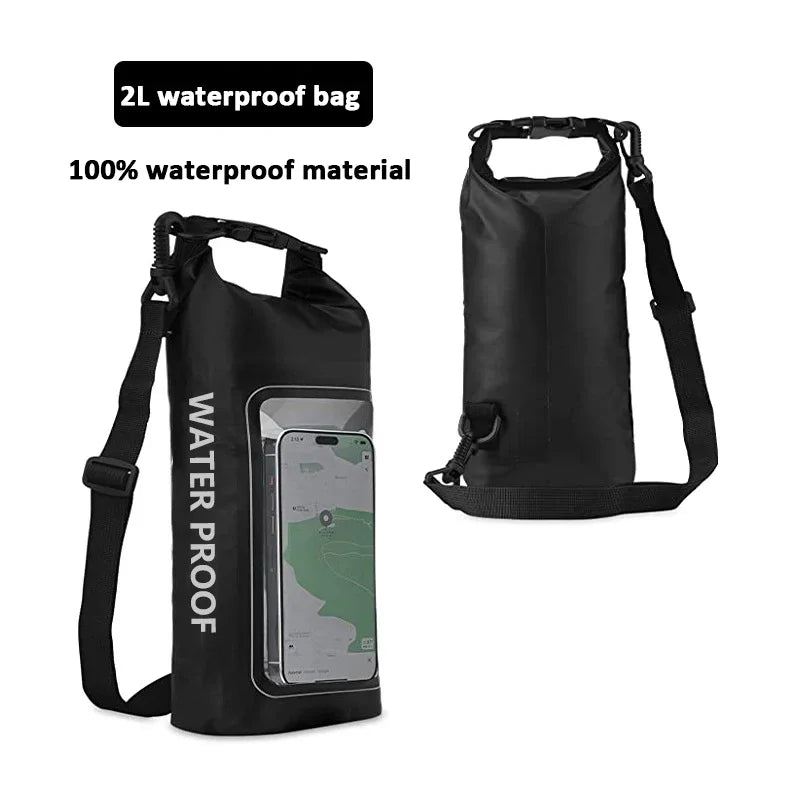 2L or 5L Waterproof Touch Screen Dry Bag